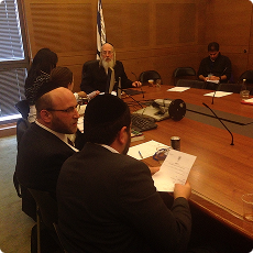 Chaim V'Chessed representatives, Vaada Pniyot HaTzibur, Nov 2016, more