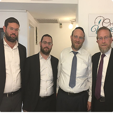 Baruch Bender visits Chaim VChessed