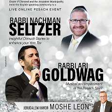 Chaim V'Chessed- Chol Hamoed Pesach 2021- Flyer-- logo color