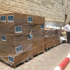 Rabbi Freedman Corona Welcome Home Boxes